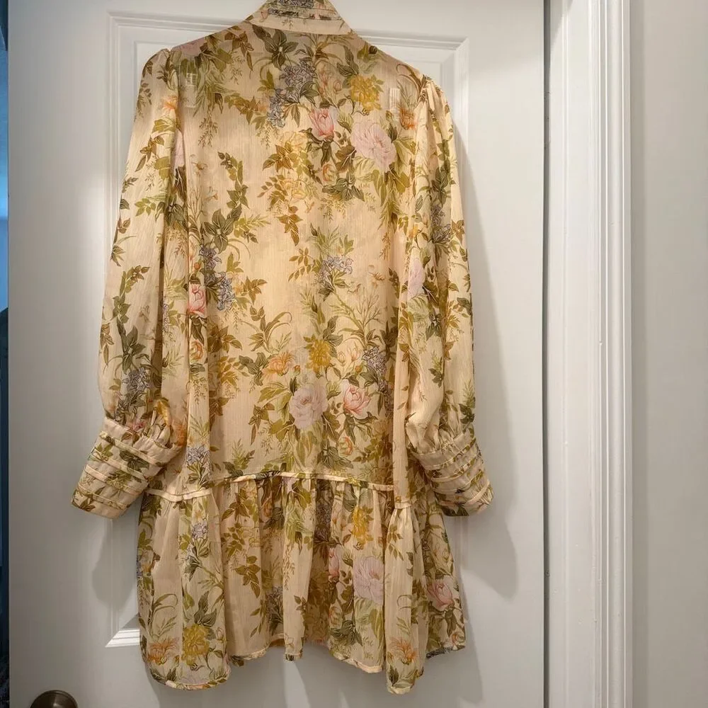 Beluha Style Floral Mini Dress - Picture 4 of 6